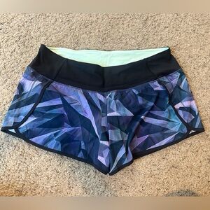 New run time lululemon shorts, size 10